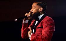 FILE: Late rapper Nipsey Hussle. Picture: AFP