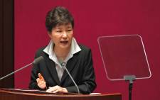 South Korean President Park Geun-Hye. AFP