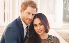 One of the official photographs released to mark the engagement of Prince Harry and Meghan Markle. Picture: @KensingtonRoyal/Twitter