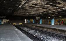 Fire and smoke damage at Cape Town Station following an incident of arson in April 2016. Picture: Aletta Harrison/EWN