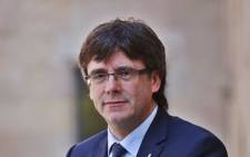 FILE: The leader of Catalonia Carles Puigdemont. Picture: Twitter/@KRLS.