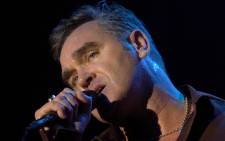 British singer and songwriter Morrissey. Picture: EPA.