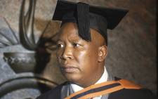 FILE: EFF leader Julius Malema at his graduation ceremony on 30 March 2016. Picture: Christa Eybers/EWN.