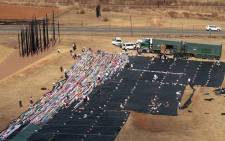 67 Blankets for Mandela Day in Howick. Picture: Supplied.