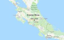 A map of Costa Rica. Picture: Google Maps