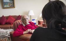FILE: Former political prisoner and anti-apartheid activist Ahmed Kathrada sat down for a candid one-on-one interview with journalist Melanie Verwoerd. Picture: Reinart Toerien/EWN.