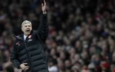 Arsenal boss Arsene Wenger believes Arsenal will be able to beat Wigan Athletic. Picture: AFP.