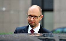 Prime Minister Arseny Yatseniuk has stepped down amidst political turmoil in the country. Picture: AFP.