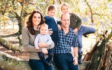 FILE: Britain’s Prince William, the Duchess of Cambridge, with their three children, Prince Louis, Princess Charlotte and Prince George (right) at Anmer Hall in Norfolk. Picture: @KensingtonRoyal/Twitter.