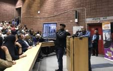 District Six residents at the Cape Peninsula University of Technology on 14 April 2019. Picture: Kaylynn Palm/EWN