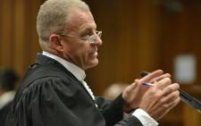The National Prosecuting Authority’s Gerrie Nel at the Pretoria High Court during the Oscar Pistorius hearing on 13 June 2016. Picture: Pool