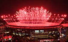 Fireworks explode at the end of the closing ceremony of the Rio 2016 Olympic Games at the Maracana stadium in Rio de Janeiro on August 21, 2016. Picture: AFP