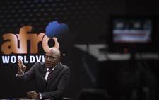 FILE: Businessman Mzwanele Manyi announces three new shareholders at the Afro World View studios in Midrand on 5 June 2018. Picture: Sethembiso Zulu/EWN