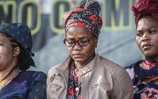 Widows of some of the Marikana Massacre victims at the 10th commemoration on Tuesday, 16 August 2022. Picture: Abigail Javier/Eyewitness News. 