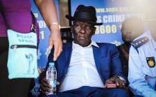 FILE: Police Minister Bheki Cele visiting Westbury following violent protests by angry community members. Picture: Thomas Holder/EWN.