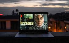 An Istanbul poster of 'Ethos' (bir baskadir), the new Netflix series. Picture: AFP