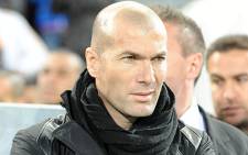 FILE: Real Madrid coach Zinedine Zidane. Picture: AFP.
