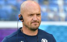 Scotland's head coach Gregor Townsend takes part a training session at International Stadium Yokohama in Kanagawa Prefecture on 20 September 2019, ahead of the Japan 2019 Rugby World Cup. Picture: AFP