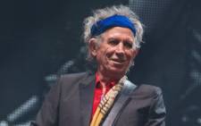 FILE:Keith Richards will inject a bit of rock-star sass into the Toronto Film. Picture: AFP.