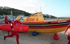 NSRI members prepare to go out to sea on a rescue mission. Picture: NSRI.