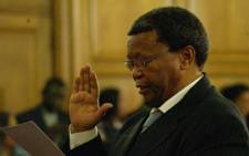 FILE: Khabisi Mosunkutu, Gauteng MEC for Community Safety takes his oath of office. Picture: EWN