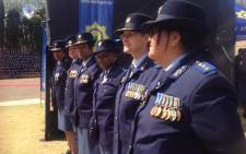 FILE: Family members of the Saps gathered at the Union Buildings on Sunday 6 September 2015 to honour the men & women who were killed in the line of duty. Picture: Thando Kubheka/EWN