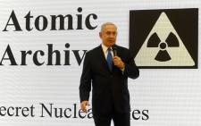 Israeli Prime Minister Benjamin Netanyahu. Picture: AFP