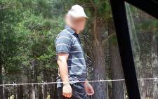 The man who allegedly masturbated in front of photographer Chantelle Visser in Tokai Forest, Cape Town in December 2014. Picture: Courtesy of eblockwatch
