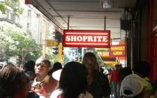 A Shoprite store in central Johannesburg. Picture: Tshepo Lesole/Eyewitness News