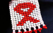 Aids Day Brooch"
