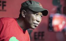 FILE: EFF leader Julius Malema at the party’s headquarters. Picture: Abigail Javier/EWN.