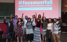 The FeesMustFall movement has received support from around the world in cities like Nairobi and Port Harcourt, as well as in the UK, the US and parts of South East Asia. Picture: Jonathan Stephenson/Facebook.