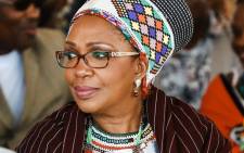 FILE: In this file photo taken on 22 September 2013, Zulu Queen Mantfombi Dlamini Zulu attends the festival of 'Zulu 200' celebrating the existence of the Zulu Nation at the King Shaka International airport in Durban. Picture: AFP