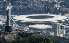 The Maracana Stadium in Rio de Janeiro will be the venue for the clash between Chile and Spain. Picture: AFP.