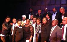 FILE: Striking cast members of popular TV series 'Generations' and their legal team addressed the media on 26 August, 2014 following labour disputes with the SABC. Picture: Reinart Toerien/EWN.