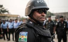 FILE: A Nigerian police officer. Picture: AFP