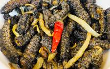 Picture: Mopane worms. Twitter: @AFROFUSIONREST1