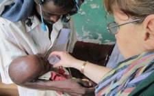 South African doctors and dieticians treat patients in Somalia. Picture: Nathan Adams/EWN