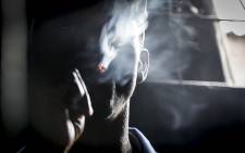 FILE: Man smoking dagga. Picture: Thomas Holder/EWN