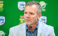 FILE: Proteas general manager of cricket Corrie van Zyl gives a press conference at Cricket South Africa Head office in Johannesburg, on August 15, 2019. Picture: AFP