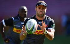 Stormers centre Jamie Roberts at a training session at Newlands, Cape Town. Picture: https://thestormers.com
