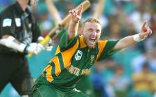 FILE: South Africa's Allan Donald asks the question. Picture: AFP