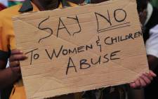 No Violence Against Women and Children. Picture: GCIS.
