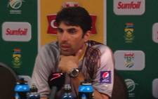 Pakistan cricket captain Misbah-ul-Haq in Cape Town on 12 February 2013. Picture: Alicia Pillay/EWN