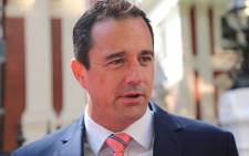 DA interim leader John Steenhuisen at Parliament for the State of the Nation Address on 13 February 2020. Picture: Kayleen Morgan/EWN