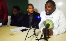 Ses’khona People’s Rights movement, led by Andile Lili, has accused the ANC of not upholding its promises. Picture: Siyabonga Sesant/EWN.