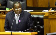 FILE: Finance Minister Tito Mboweni delivers his Medium-Term Budget Policy Speech in Parliament on 28 October 2020 in Cape Town. Picture: GCIS.