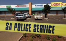 Police are investigating a cash heist at a pension point Soshanguve Mall north of Pretoria, in which nine senior citizens and two security guards were shot and wounded by stray bullets on 1 July 2015. Picture: Vumani Mkhize/EWN.