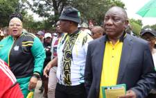 ANC President Cyril Ramaphosa led the ANC voter registration campaign in the greater Joburg region, Meadowlands, in Soweto on 18 November 2023. Picture: X/@GautengANC