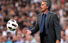 Real Madrid coach Jose Mourinho. Picture: AFP.